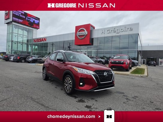 2021 Nissan Kicks SV Mag Carplay Bancs Chauffants à partir 2.99% Red