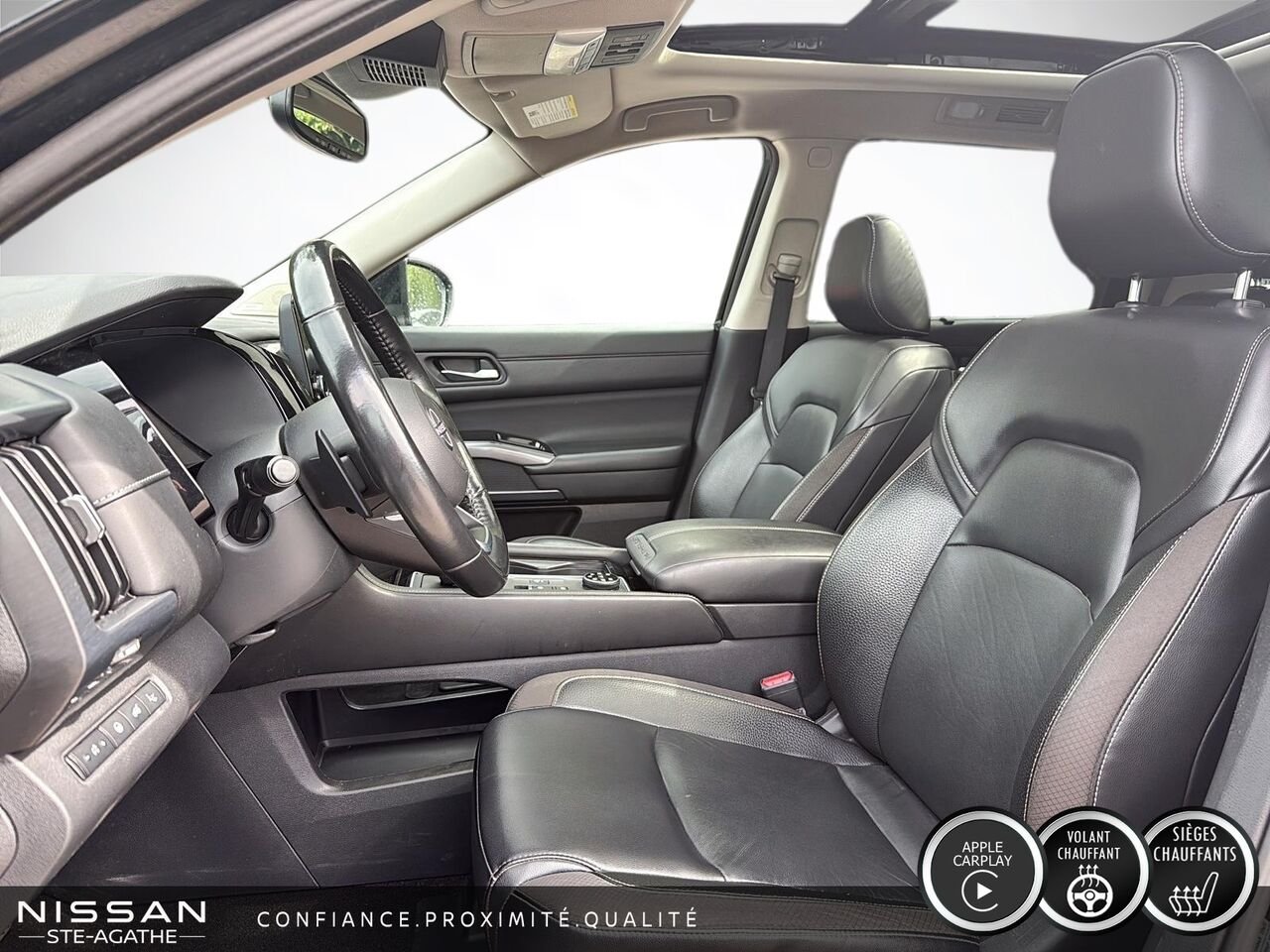 2022 Nissan Pathfinder SL TI | ENSEMBLE PRIVILÈGE | CUIR | TOIT PANORAMIQUE | BOSE Black Saint-Jérôme - photo #7