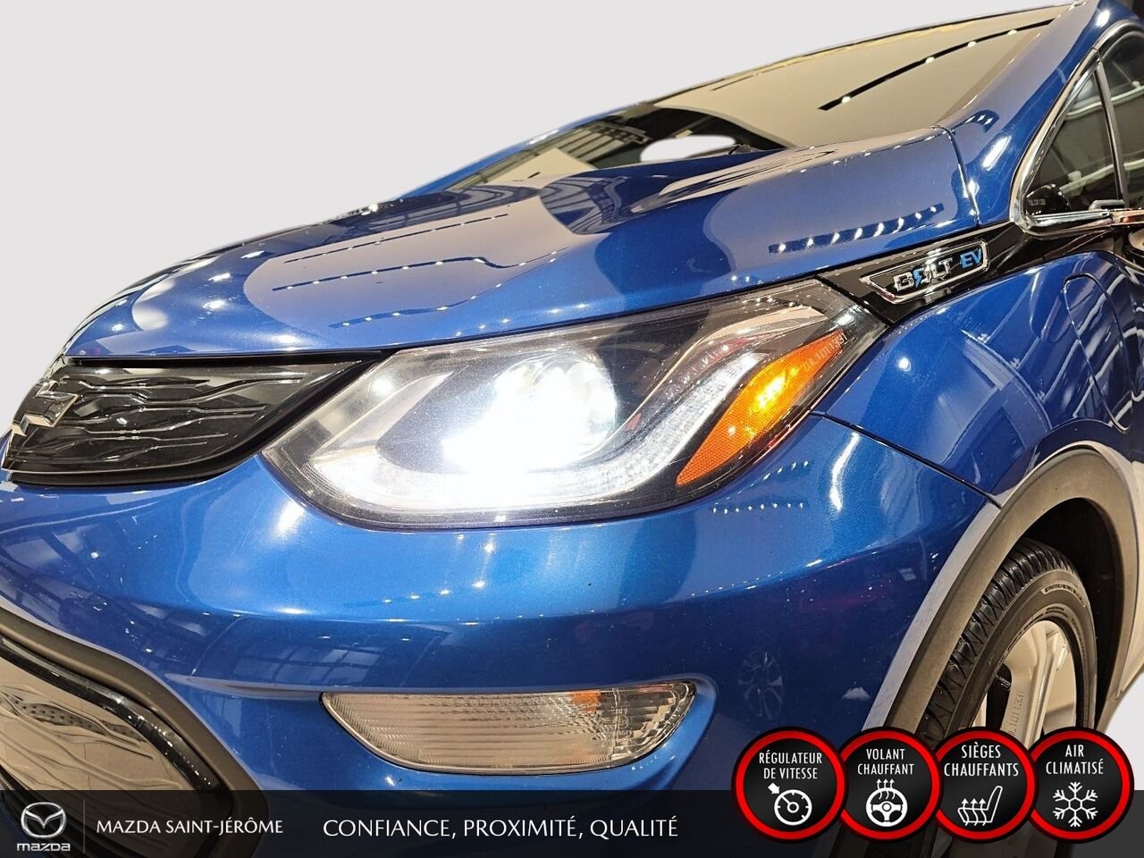 Chevrolet Bolt EV LT | UN SEUL PROPRIÉTAIRE | JAMAIS ACCIDENTÉ | RECHARGE RAPIDE 2020 Bleu Saint-Jérôme - photo #1
