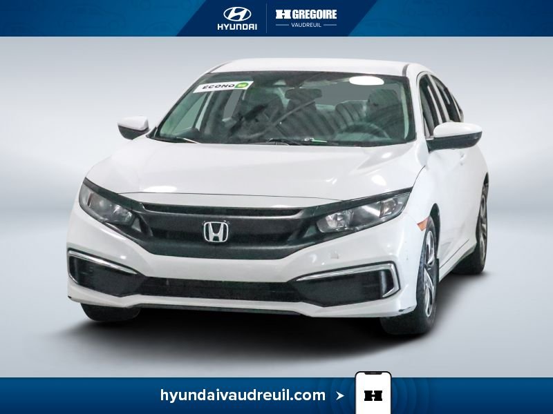 2019 Honda Civic White Laval - photo #4