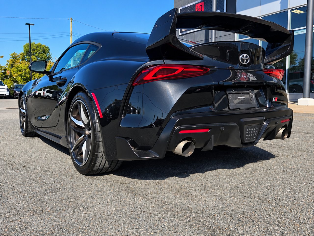 Toyota GR Supra 2020 Noir Granby - photo #4