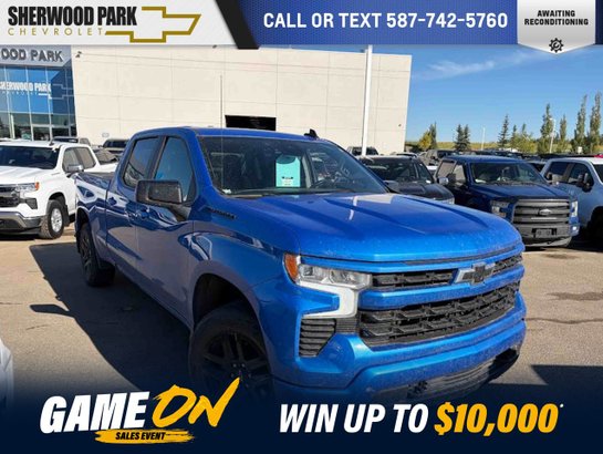 2025 Chevrolet Silverado 1500 RST 5.3L | Heated Seats & Steering Wheel Blue