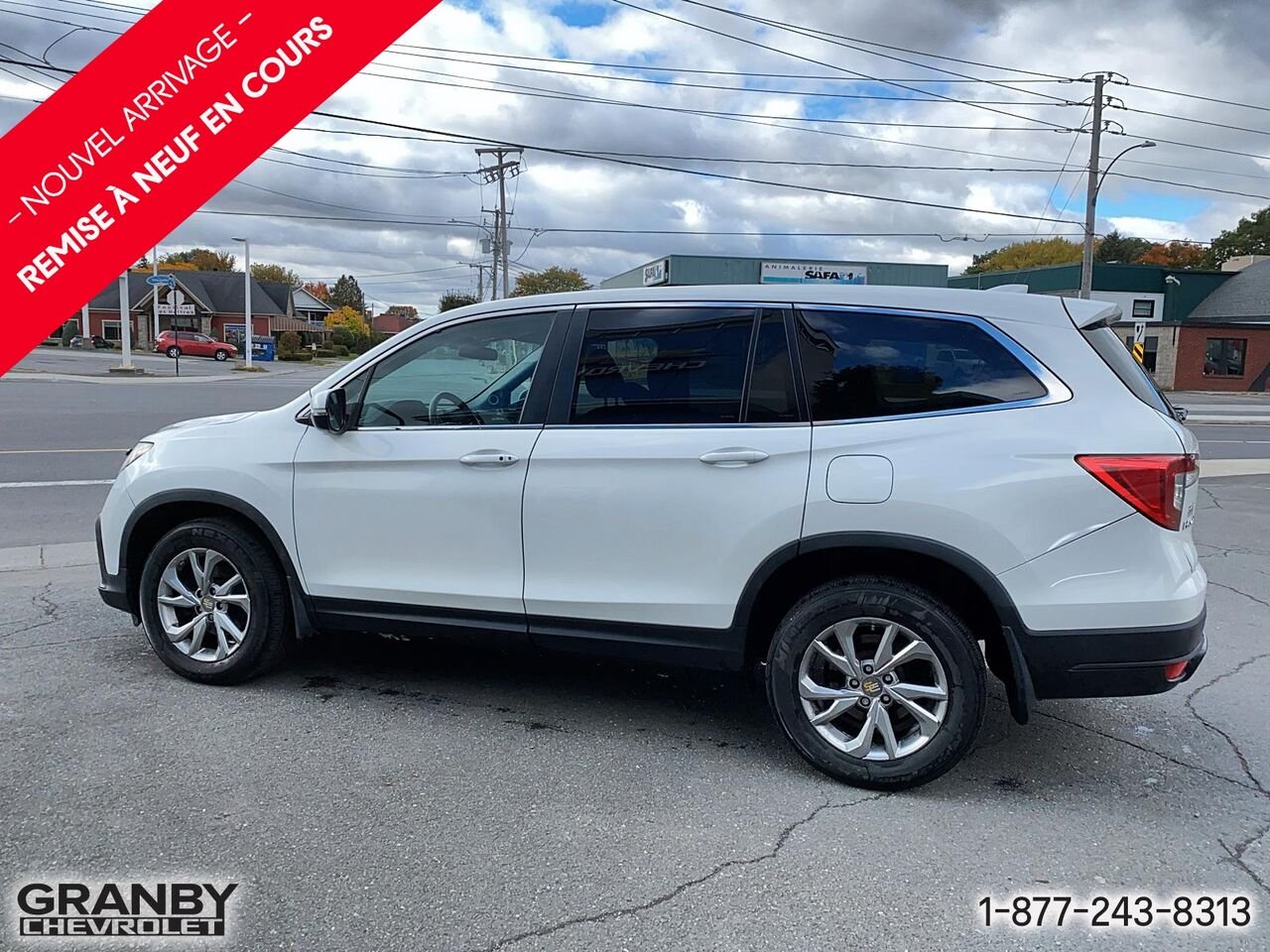 Honda Pilot LX Traction Intégrale | 27-0224A 2020 Blanc Granby - photo #7