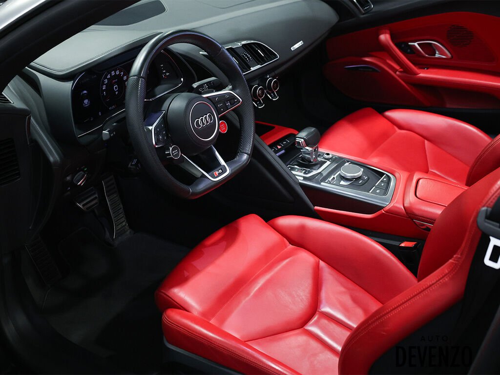 Audi R8 Spyder V10 2018 Noir Saint-Eustache - photo #11