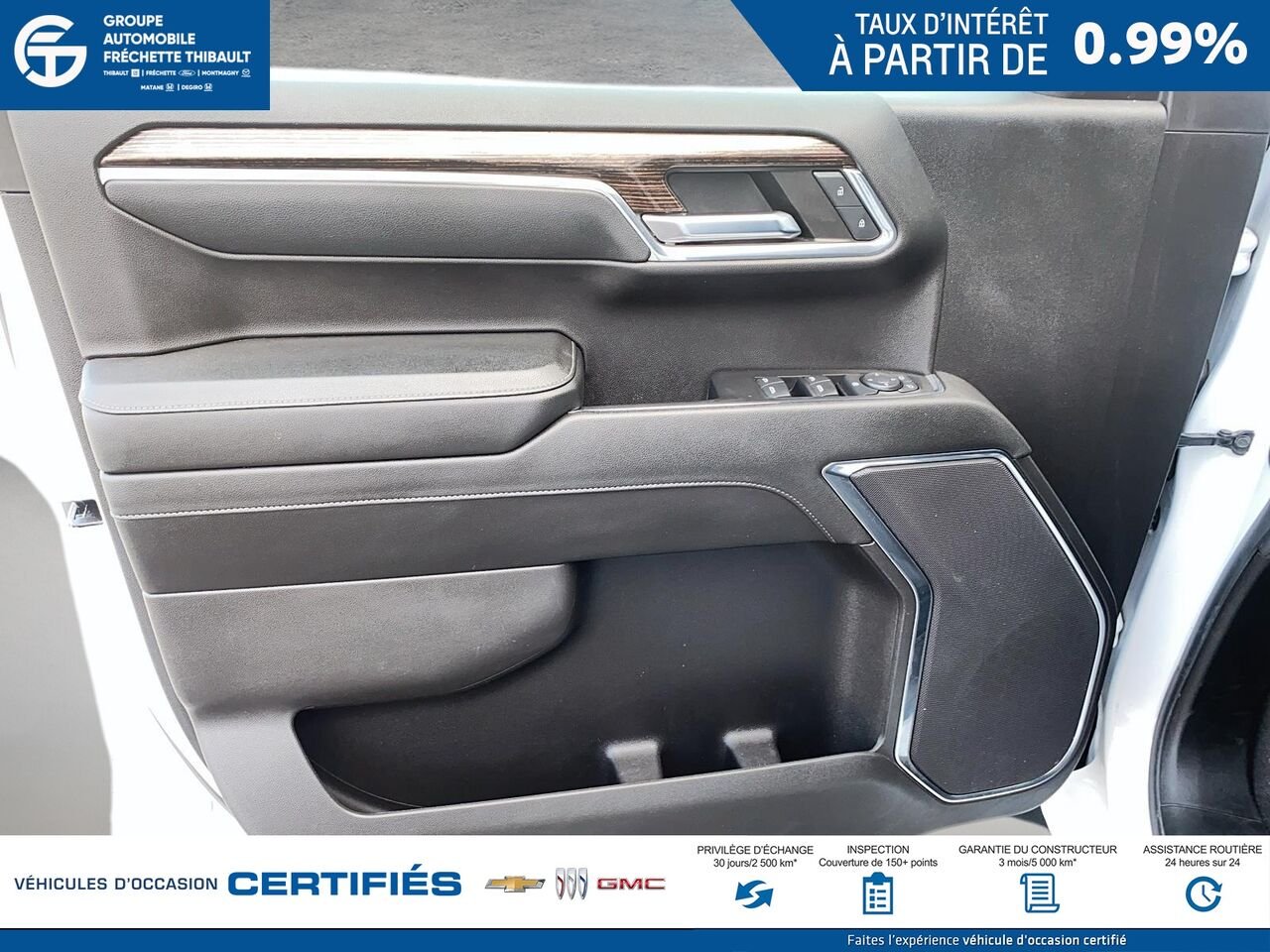 GMC SIERRA 150 AT4 cabine multiplace 4RM 157 po 2024 Blanc Montmagny - photo #10