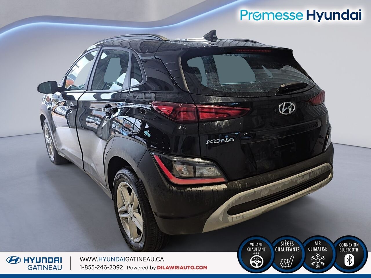 2023 Hyundai Kona 2.0L Essential *** awd , sieges chauffant , certifier *** Black Ottawa & Gatineau - photo #3