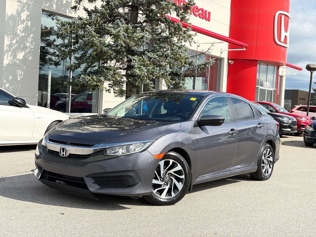 Honda Civic EX 2016 Gris Gatineau - photo #7