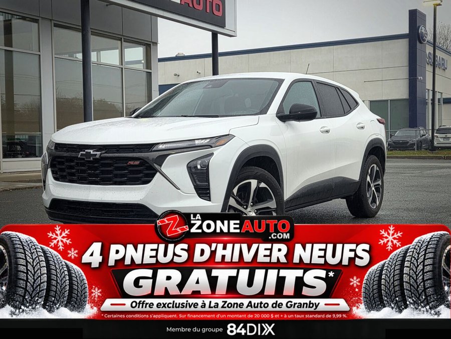 Chevrolet Trax 1RS 1 SEUL PROPRIÉTAIRE + SIÈGES ET VOLANT CHAFFANTS 2024 Blanc