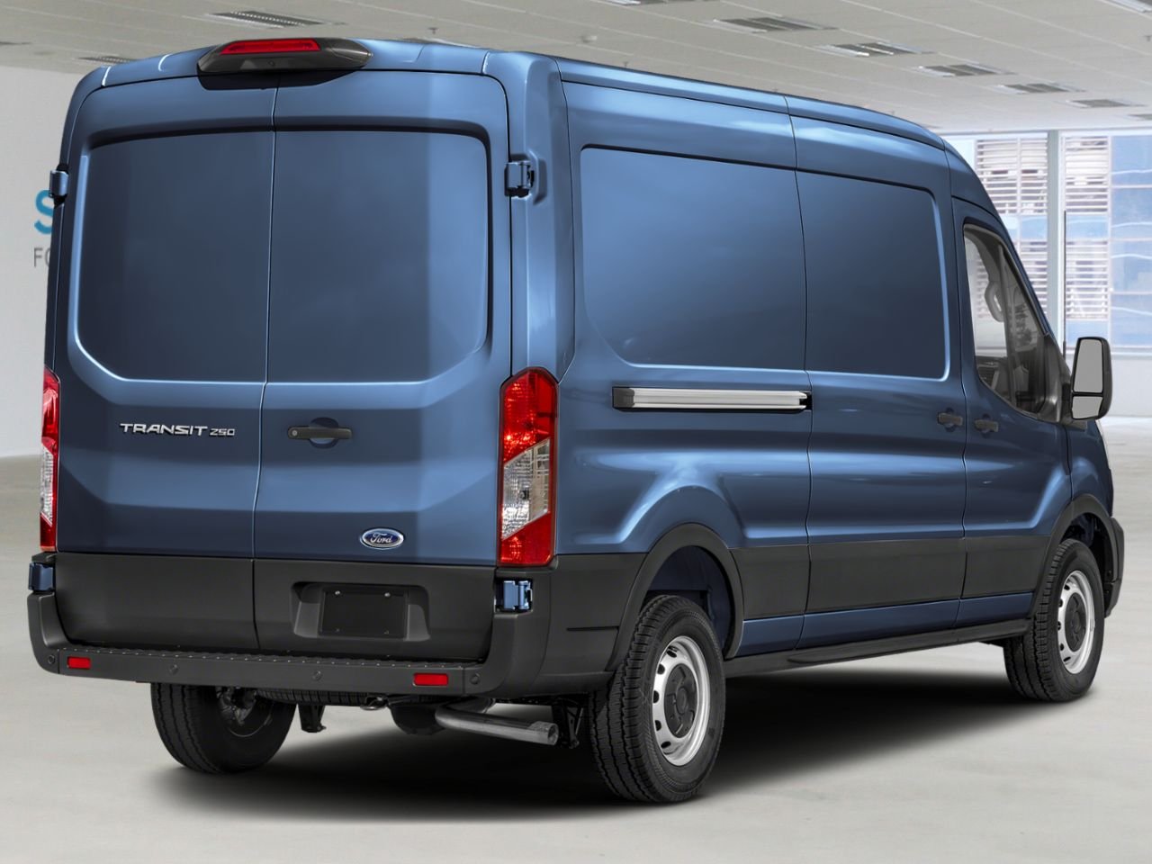 2026 Ford Transit Cargo Van Blue Metallic Châteauguay - photo #2