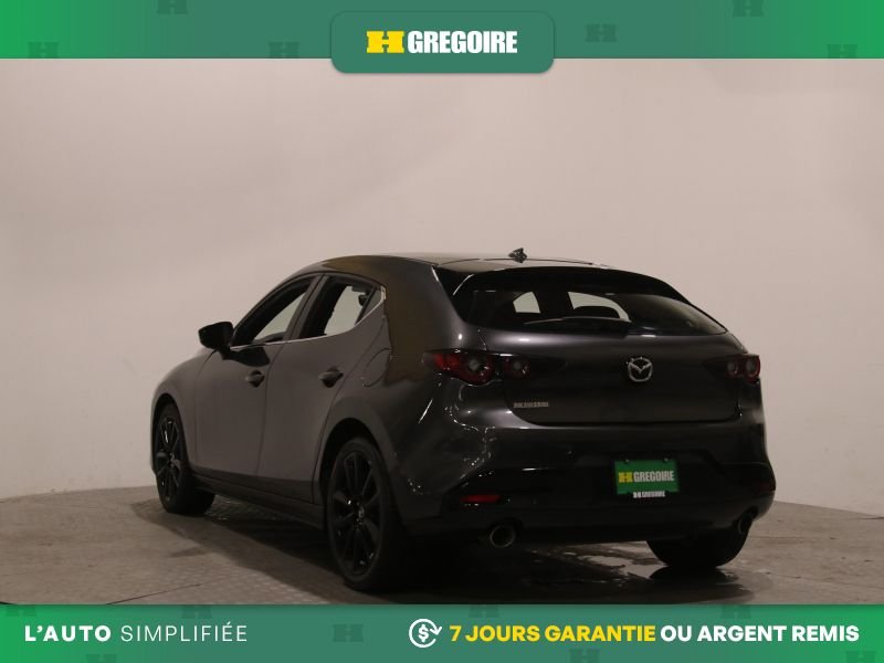 Mazda 3 822519 | GT w/Turbo AWD AUTO NAV AC CUIR TOIT MAGS CAM RECU 2023 Gris Laval - photo #5