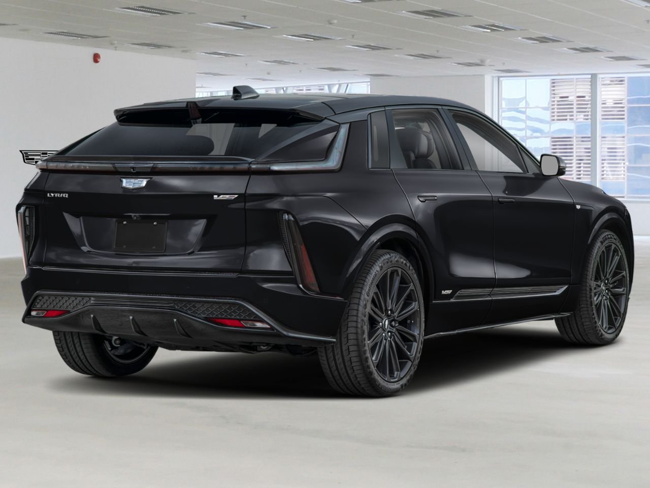 2027 CADILLAC LYRIQ LYRIQ-V ELECTRIC PREMIUM AWD (1SM) | 27-0189 Stellar Black Metallic Granby - photo #2