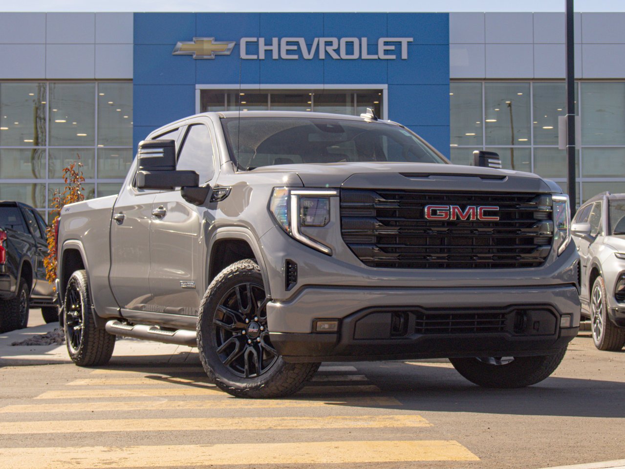 2024 GMC Sierra 1500 4WD Crew Cab 147 Elevation Grey Sherwood Park - photo #14
