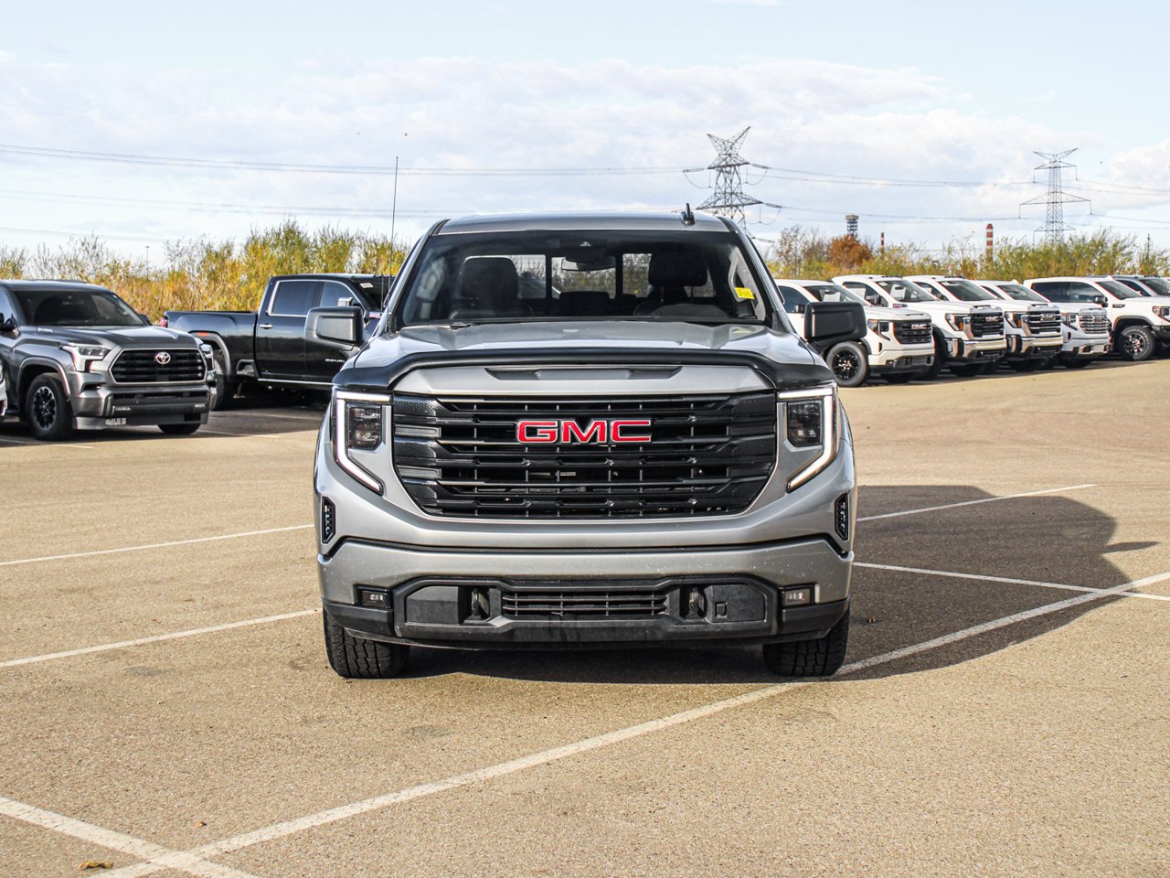2024 GMC Sierra 1500 4WD Crew Cab 147 Elevation Grey Sherwood Park - photo #2