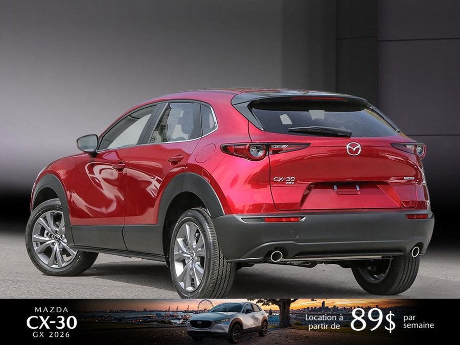 Mazda CX-30 2026 2026 Rouge vibrant cristal métallisé