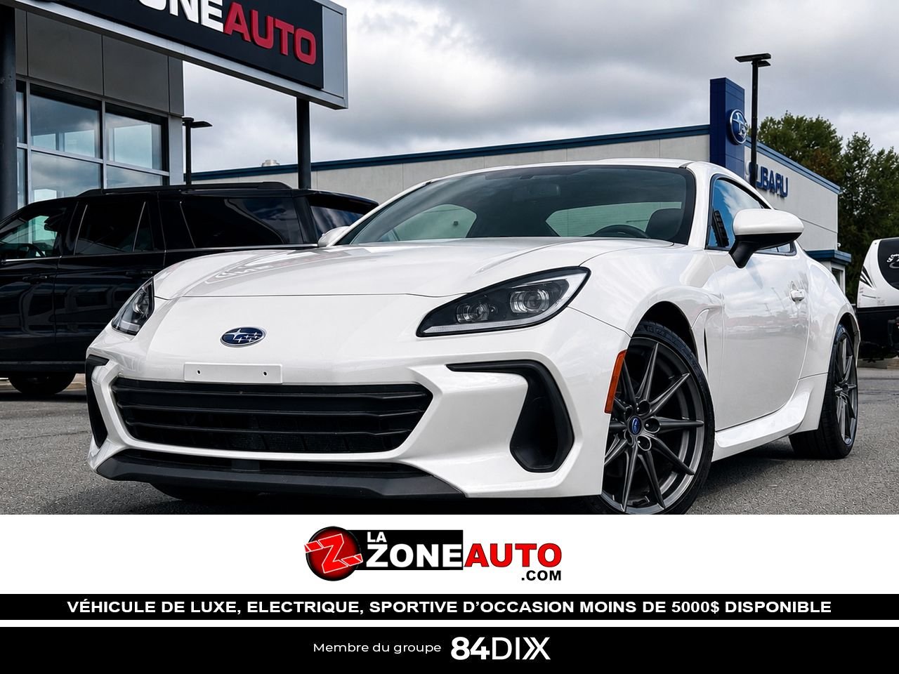 Subaru BRZ Sport-tech 2023 Blanc Granby - photo #0