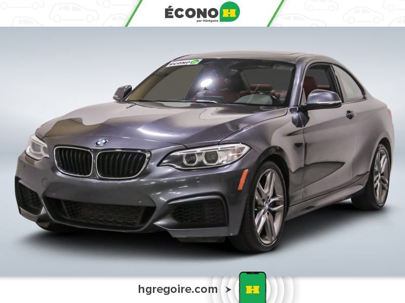 2016 BMW 228i Grey Saint-Eustache - photo #2