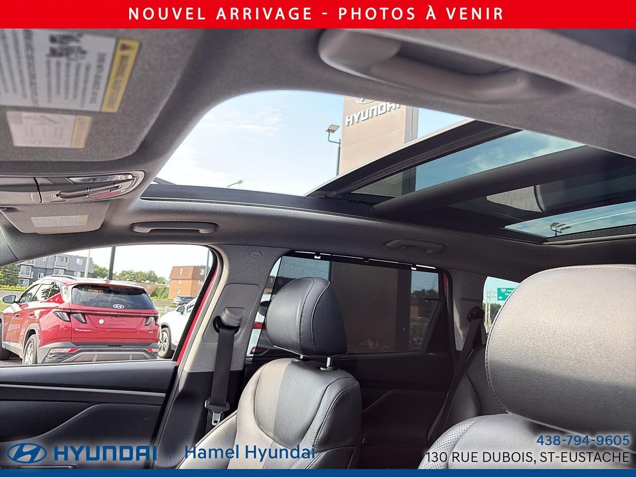 2020 Hyundai Santa Fe Red Saint-Eustache - photo #6