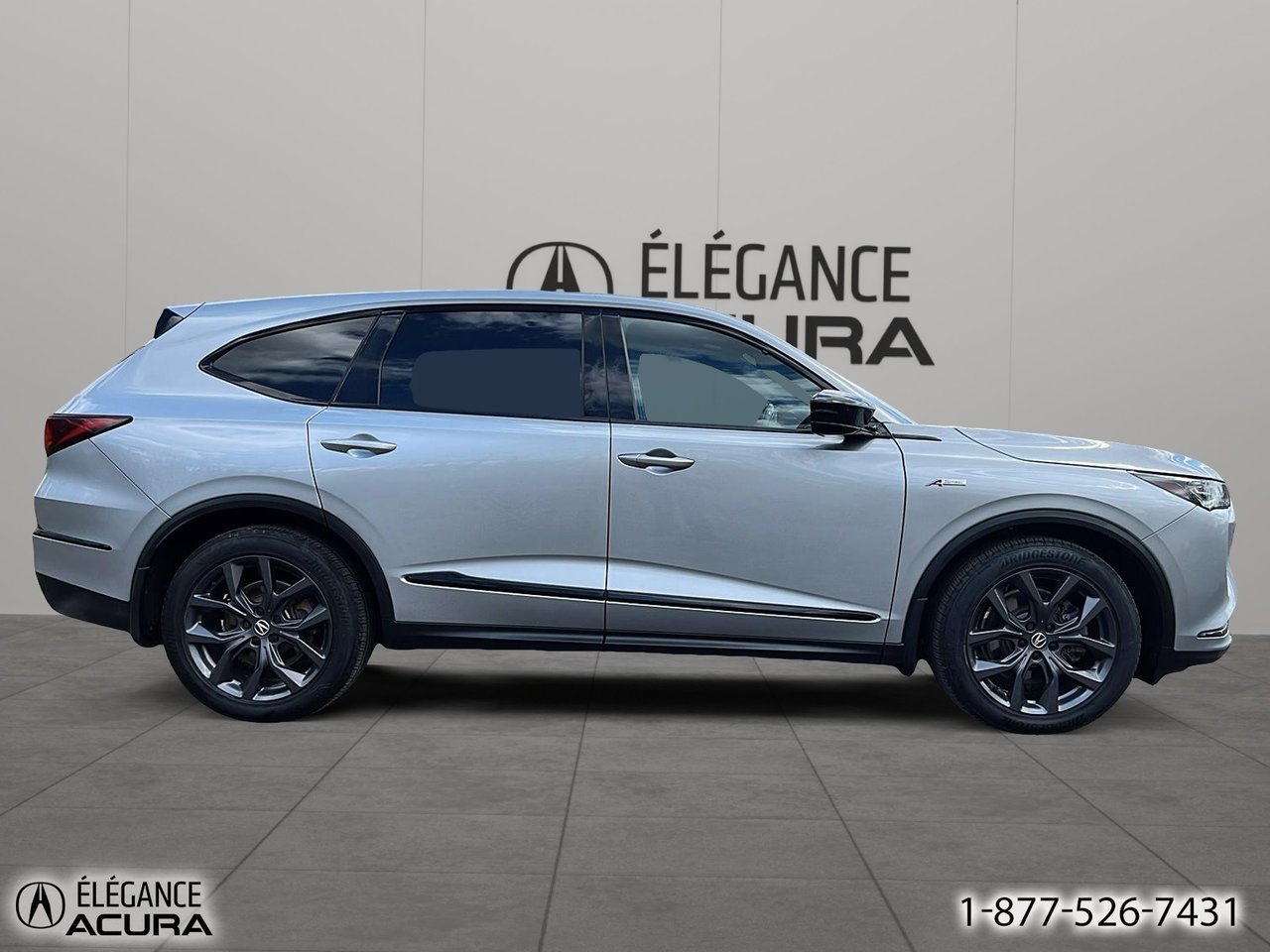 Acura MDX A-Spec | A8898 2022 Argent Granby - photo #3