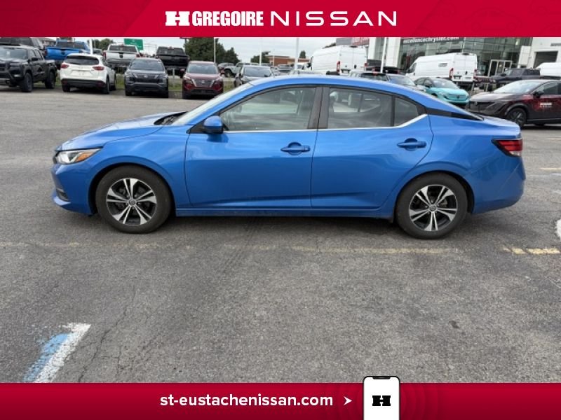 Nissan Sentra SR4808 | SV DEM. A DISTANCE SIEGES CHAUFFANTS APPLE CARPLAY 2021 Bleu Laval - photo #7