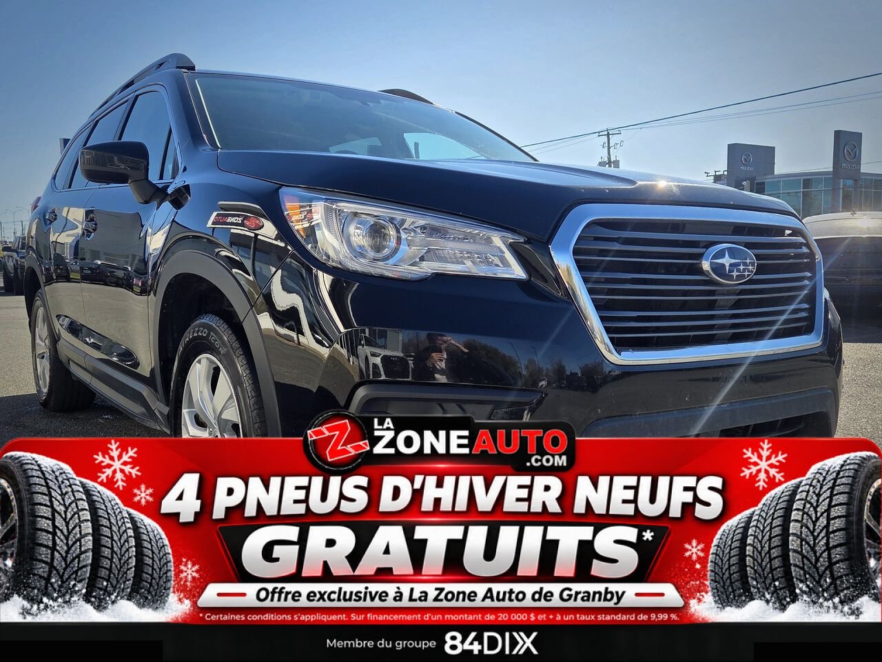 Subaru Ascent Convenience AWD 2022 Noir Granby - photo #8