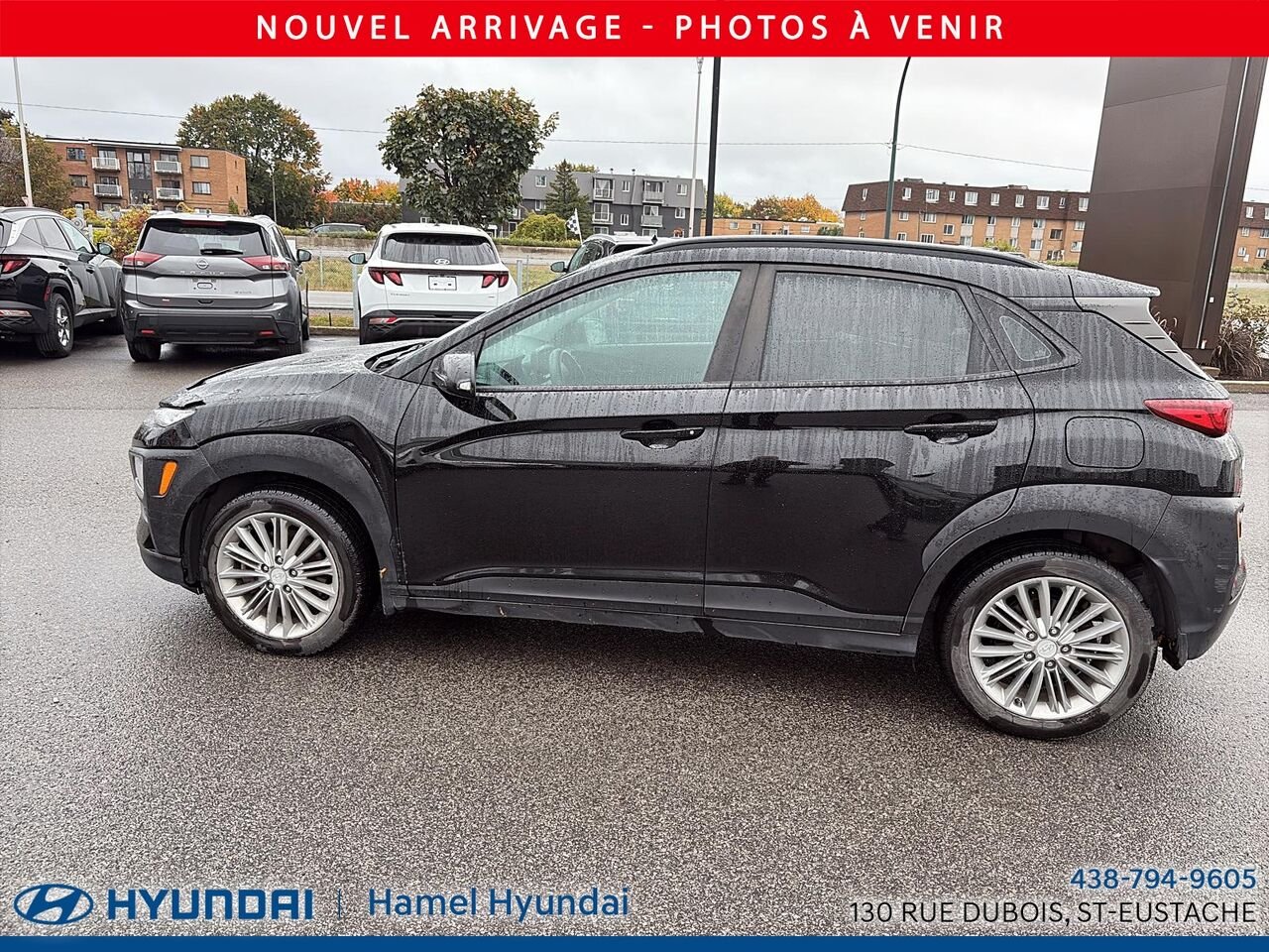 Hyundai Kona 2018 Noir Saint-Eustache - photo #3