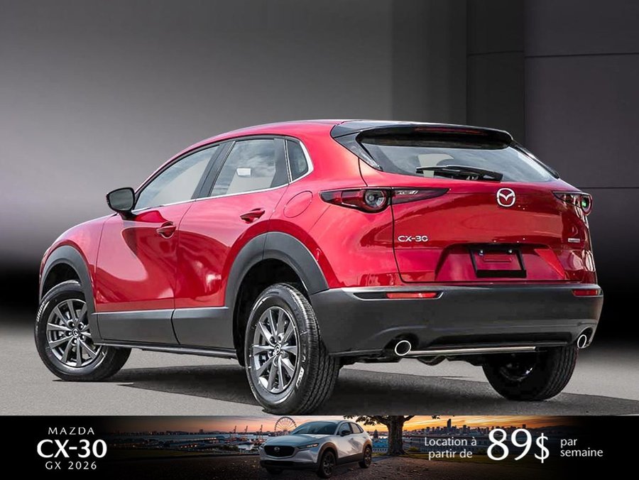 2026 Mazda CX-30 GX Soul Red Crystal Metallic