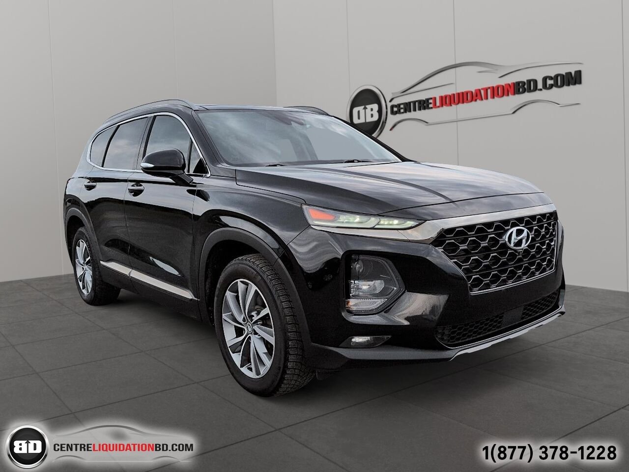 HYUNDAI SANTA FE LUXURY | BD0095 2019 Noir Granby - photo #2