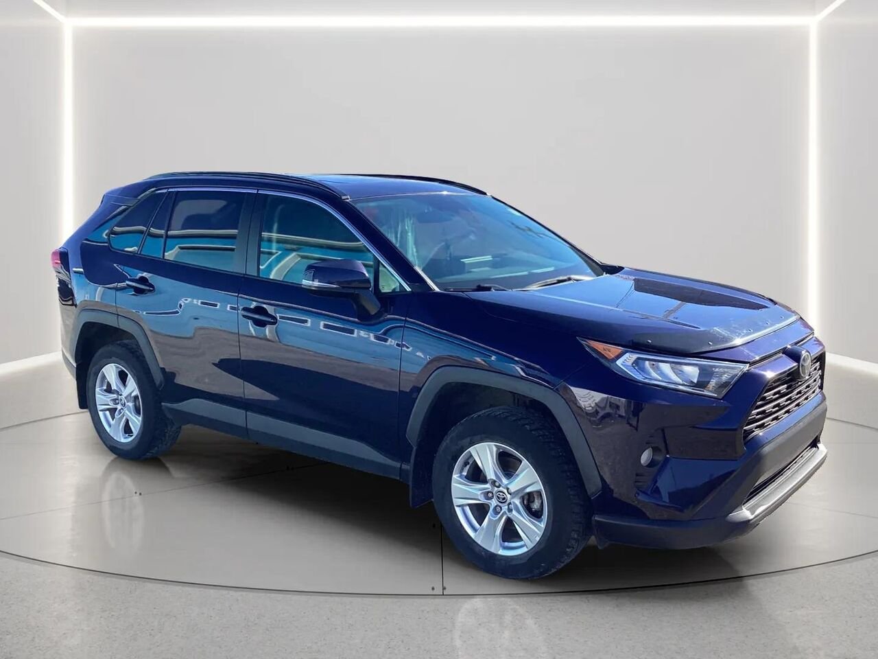 TOYOTA RAV4 XLE AWD 2021 Bleu Gatineau - photo #6