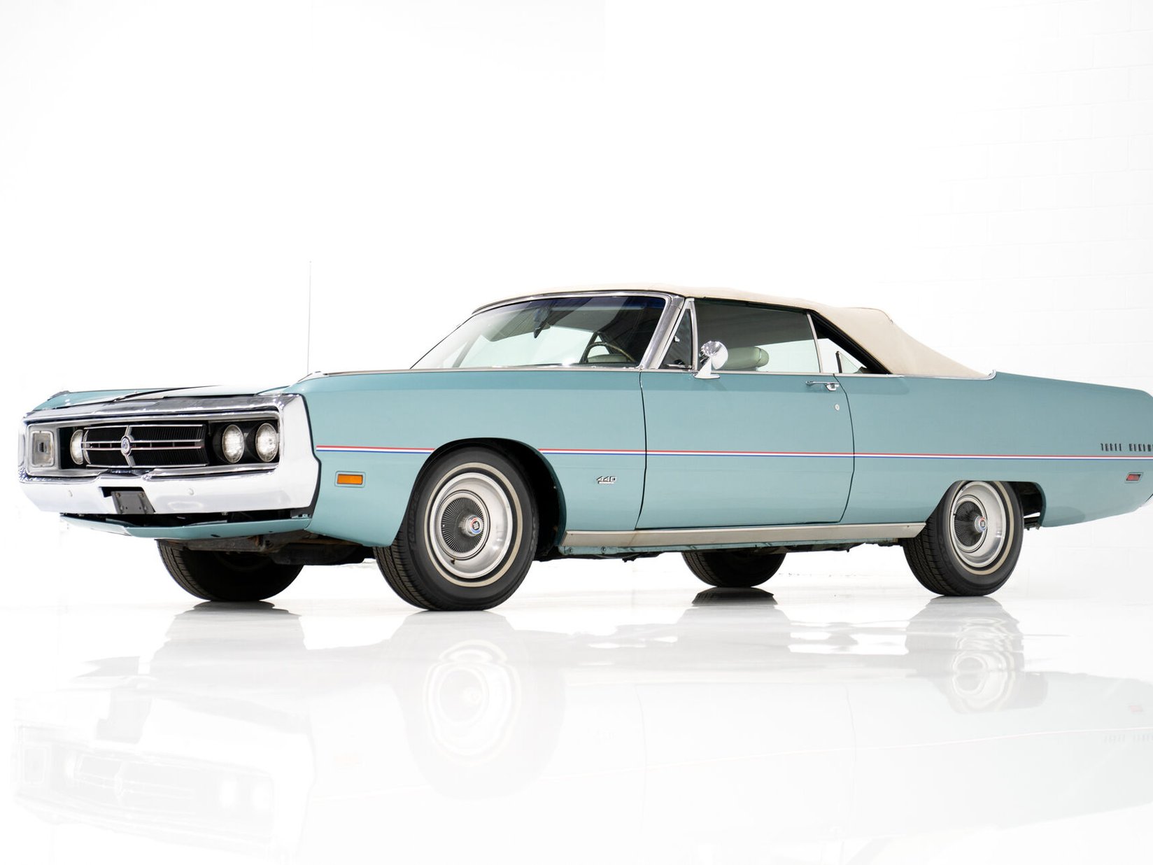 1969 Chrysler 300 Blue Montreal - photo #22