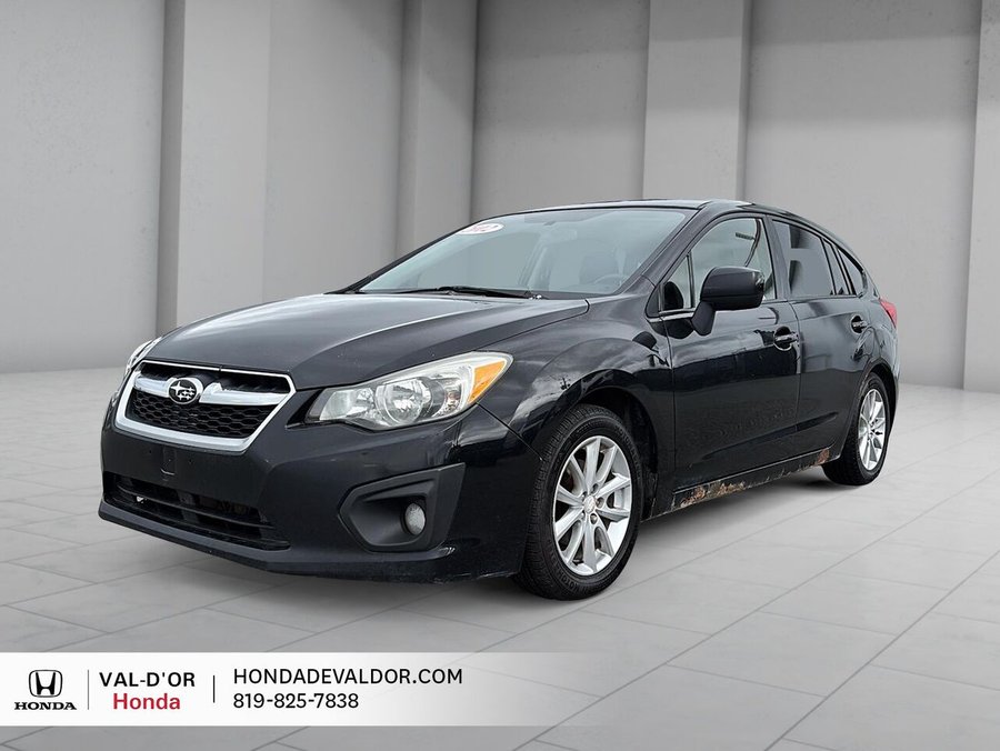 2012 Subaru Impreza 2012 Black