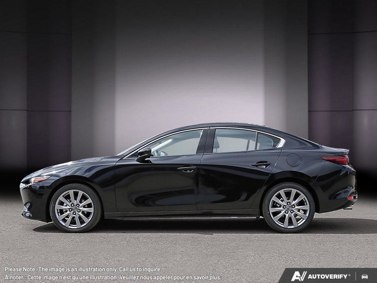 2026 Mazda Mazda3 JM1BPBDL4T1887251 Jet Black Mica Mirabel - photo #2