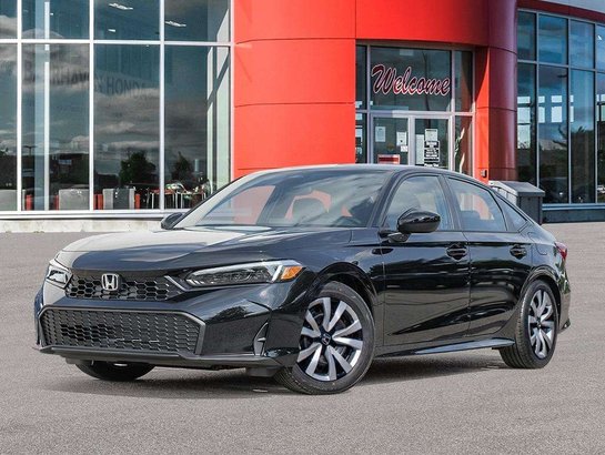 2026 Honda Civic Sedan LX CVT Sedan Crystal Black Pearl