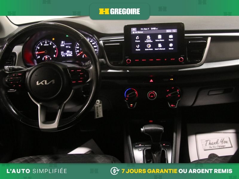 Kia Rio 5 822931 | LX+ AUTO AC GR ELECT CAMERA DE RECUL BLEUTOOTH 2023 Bleu Laval - photo #16