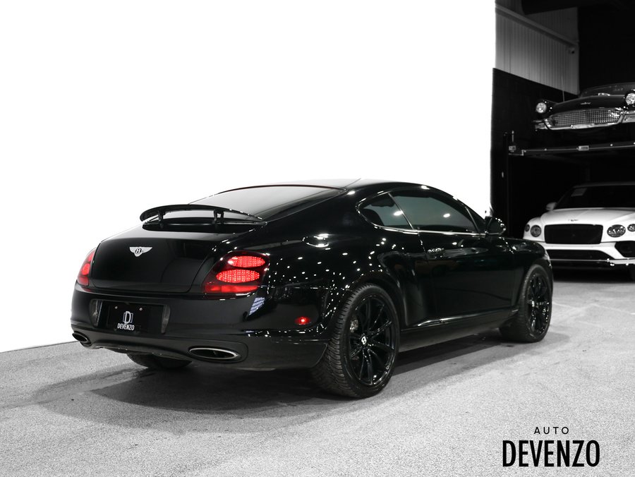 Bentley Continental Supersports 2010 2010 Noir