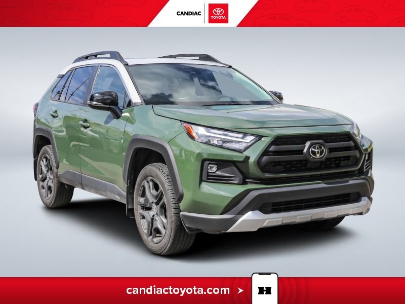 2024 Toyota Rav 4 Trail AWD - CUIR - TOIT OUVRANT - MAGS Green
