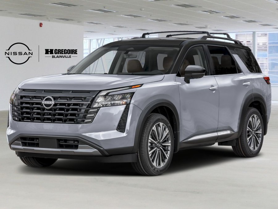 2026 Nissan Pathfinder Platine Boulder Gray Pearl/Super Black