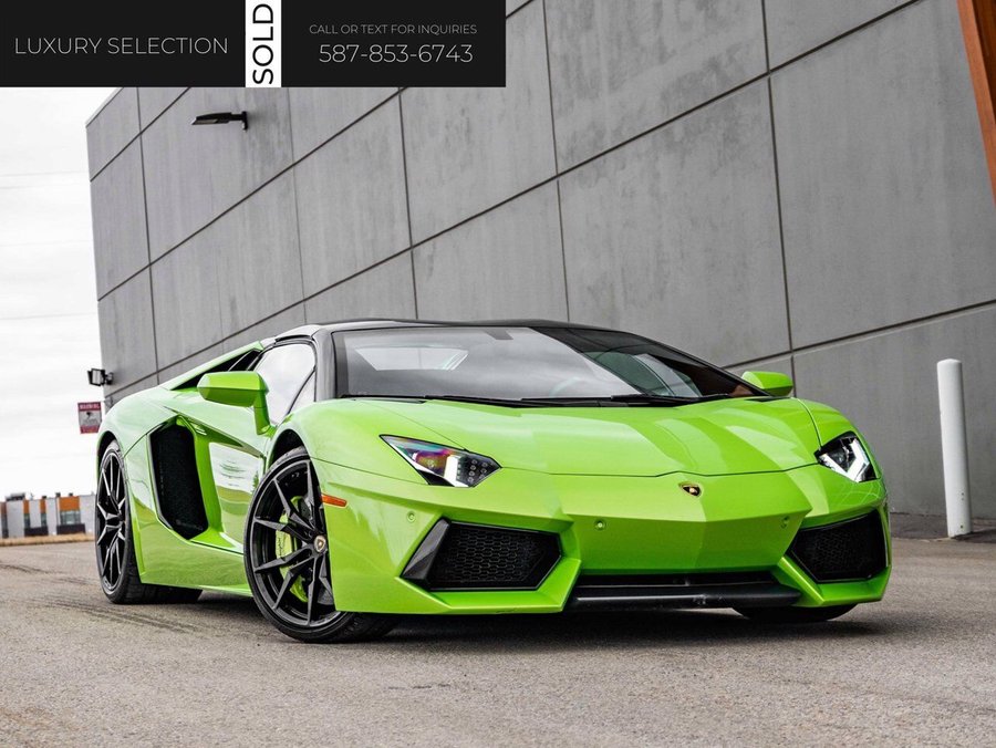 2015 Lamborghini Aventador 2015 Green
