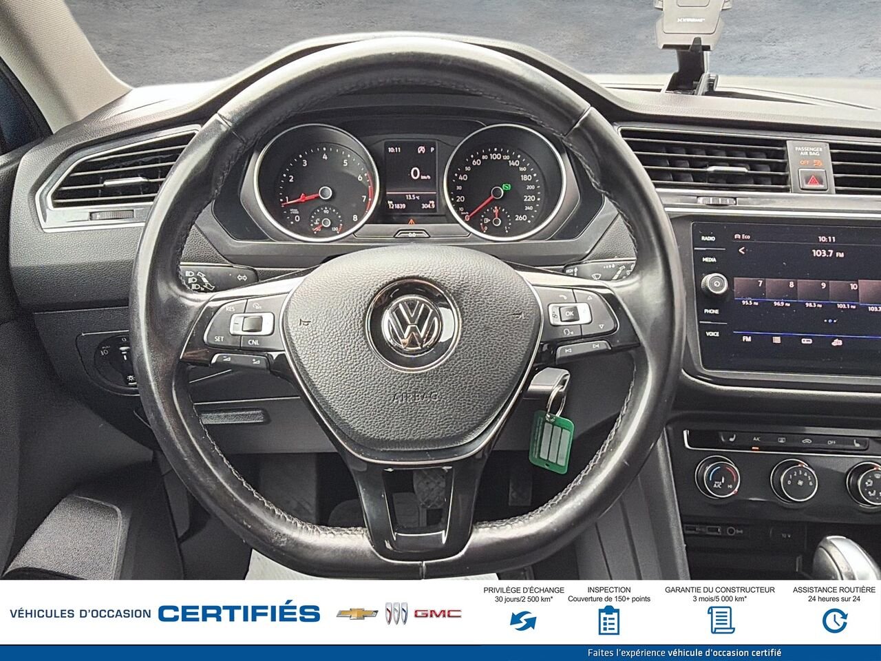 VOLKSWAGEN TIGUAN S Trendline 4MOTION 2018 Bleu Montmagny - photo #10