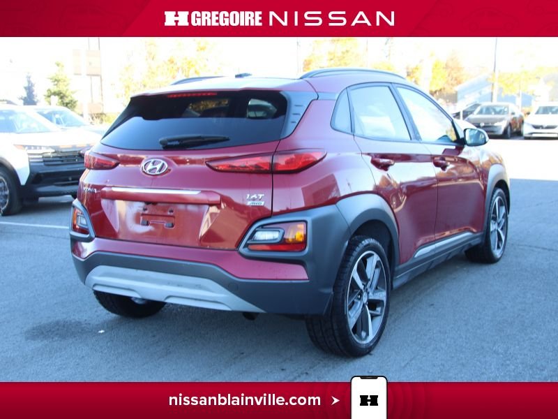 2019 Hyundai Kona Red Blainville - photo #8