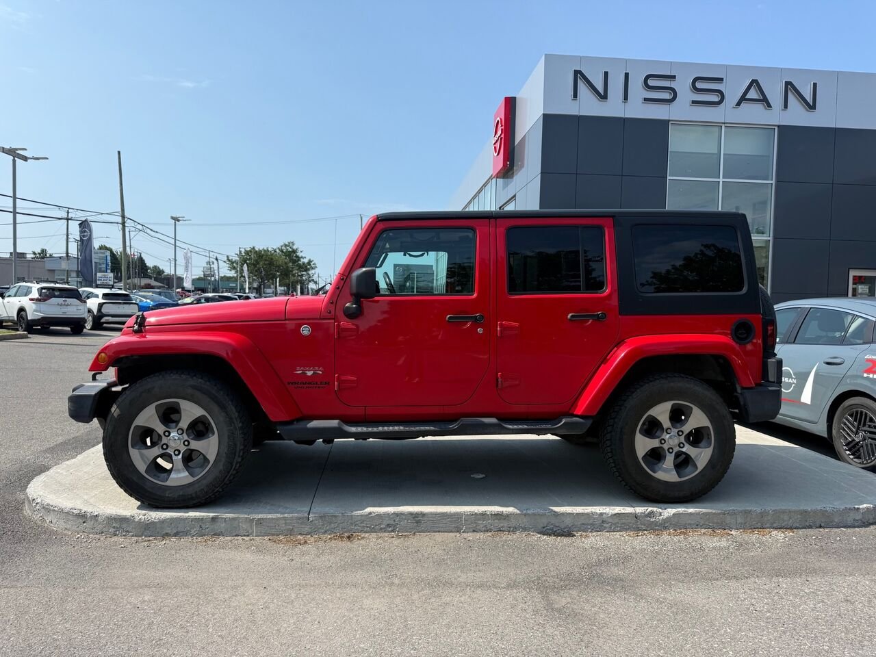 Jeep Wrangler Unlimited unlimited SAHARA | JAMAIS ACCIDENTÉ✅ 2017 Rouge Châteauguay - photo #7