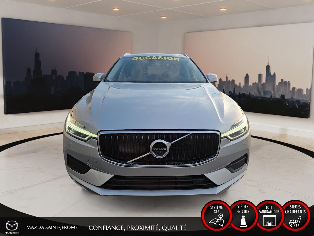 Volvo XC60 2019 Gris Ste-Agathe des Monts - photo #2