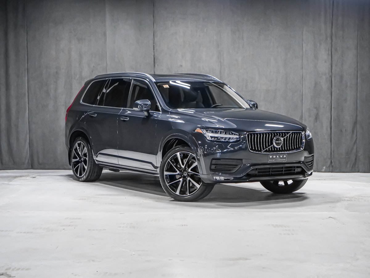 2022 Volvo XC90 T6 MOMENTUM CLIMAT Grey Montreal - photo #1