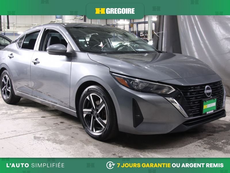 2024 Nissan Sentra SV AUTO A/C MAGS TOIT CAM RECUL BLUETOOTH Grey