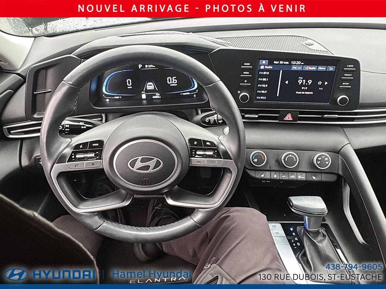 Hyundai Elantra 2024 Noir Saint-Eustache - photo #8