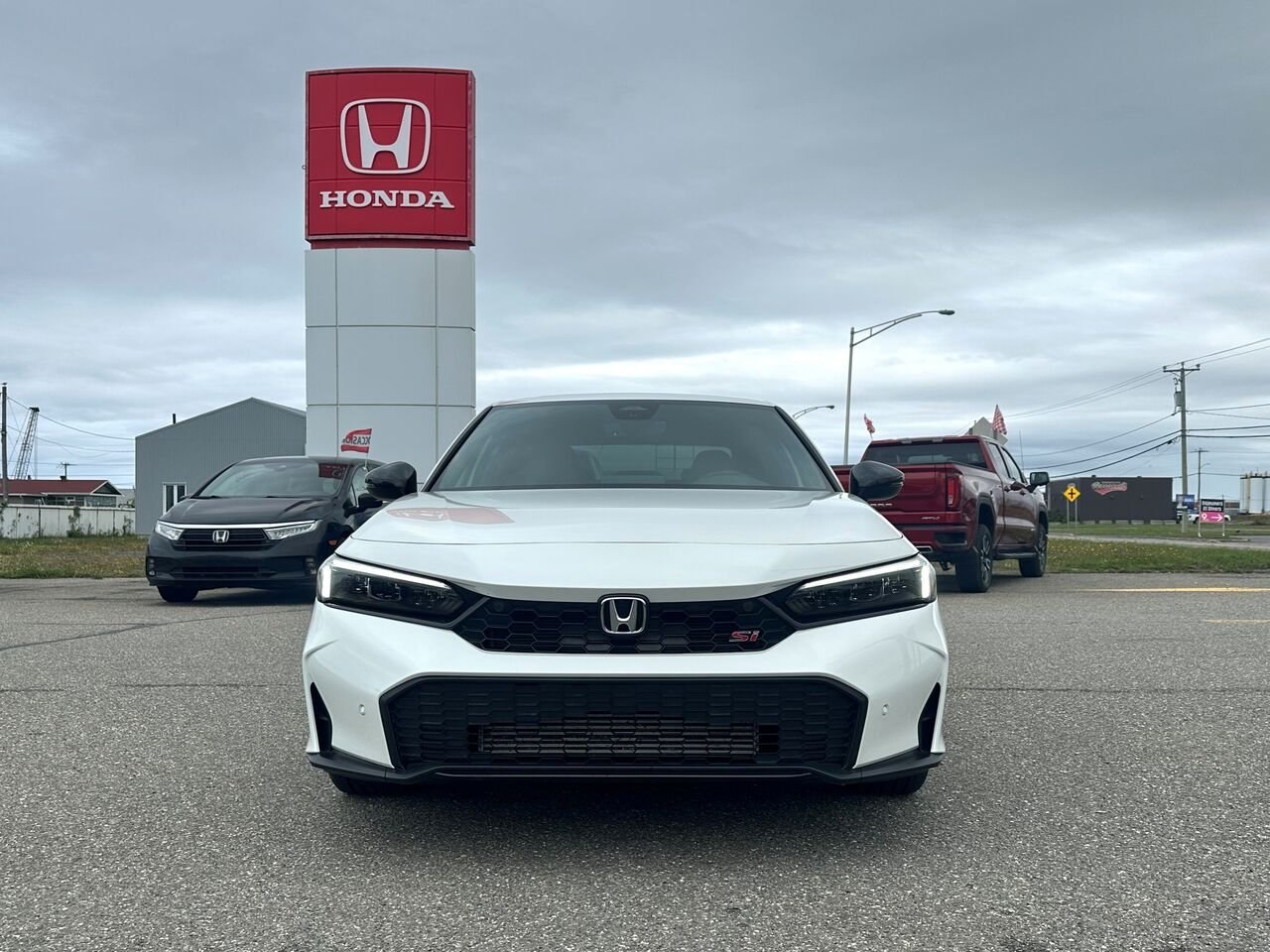 Honda Civic Si berline Manuelle 2026 Blanc Matane - photo #7