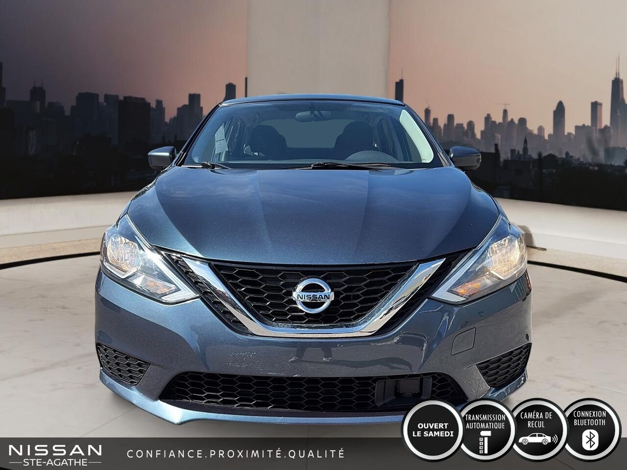 2018 Nissan Sentra Blue Ste-Agathe des Monts - photo #1