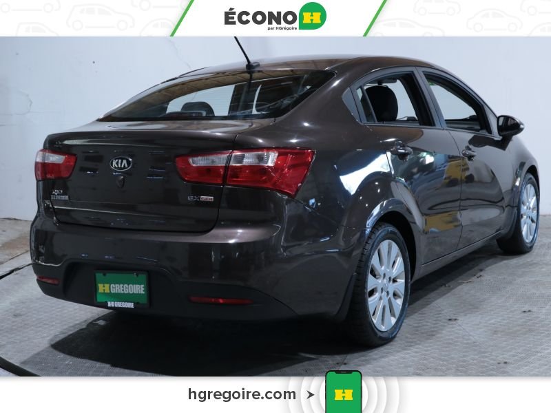 2015 Kia Rio Brown Saint-Eustache - photo #7