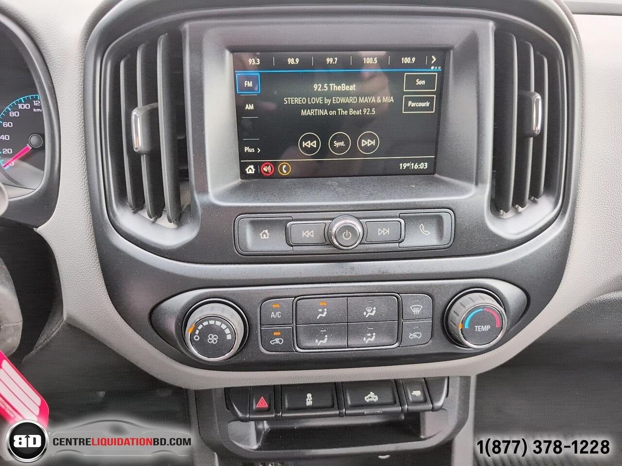 Chevrolet Colorado V6 4X4 WT DOUBLE CAB BOITE 6P | BD0290 2019 Gris Granby - photo #19