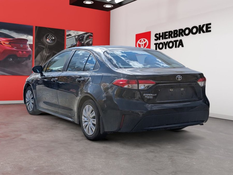 2020 Toyota Corolla L/AC/CAMÉRA DE RECUL/COMMANDES AUDIO AU VOLANT/BLUETOOTH Black