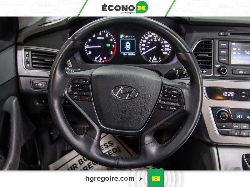 Hyundai Sonata 822292 | 2.4L GLS TOIT GR ÉLEC A/C BLUETOOTH CAMÉRA MAGS 2017 Gris Laval - photo #20